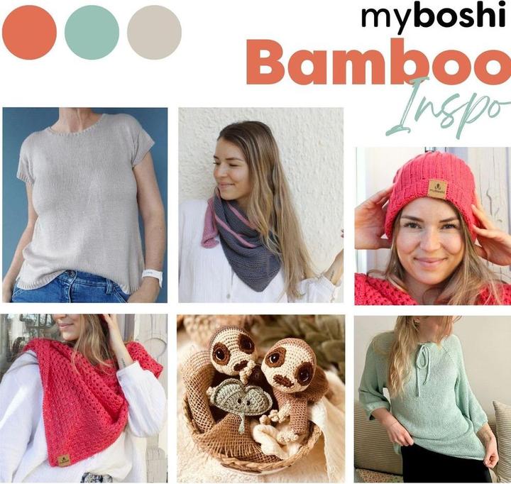 Actual product image Myboshi bamboo ivory, B292 (125 m)