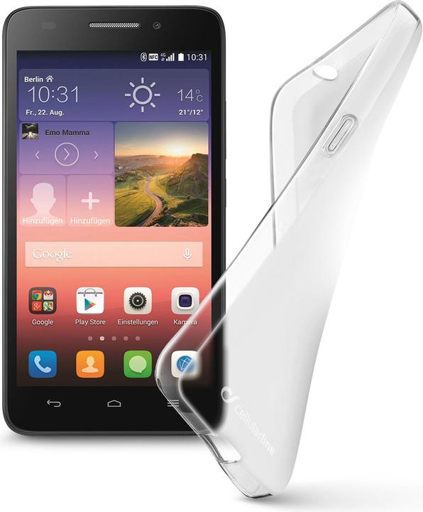 Produktbild Cellularline Transparent TPU case for Ascend G620S (Huawei Ascend G620s)