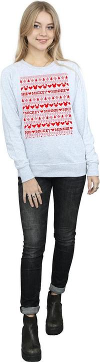 Produktbild Disney Mickey And Minnie Christmas Fair Isle Sweatshirt (M)