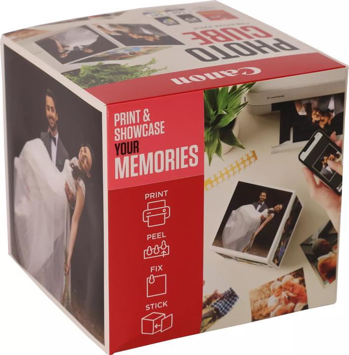 Produktbild Canon Ink/5x5 Phot Paper PP-201 40sheets+ (M, C, Y, BK)