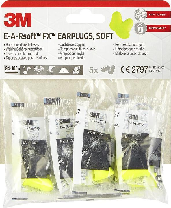 Actual product image 3M Earplugs (2 x)