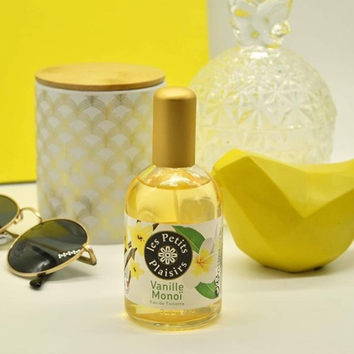 Actual product image Les Petits Plaisirs Eau de Toilette Spray Monoi Vanilla 110ml (Eau de toilette, 110 ml)