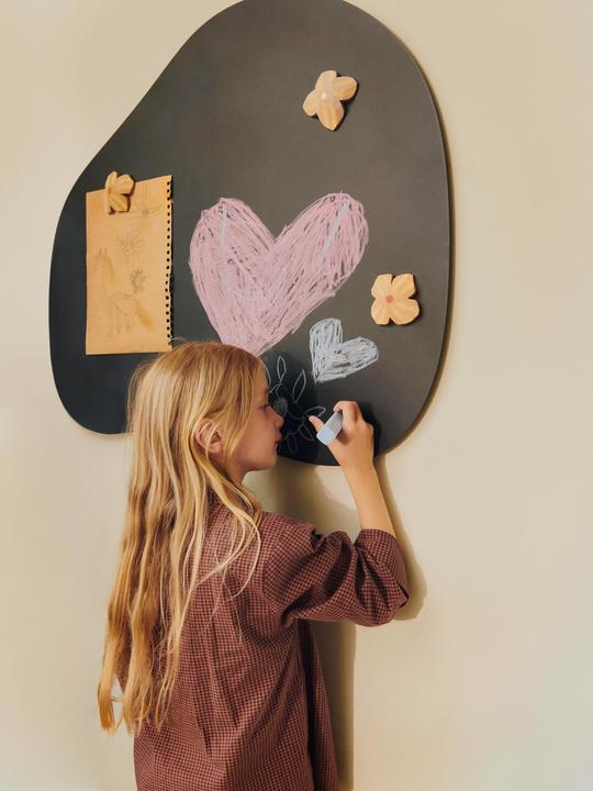 Produktbild Ferm Living Poesie Hand-carved Magnets - Set of 3 - Multi (3 x)