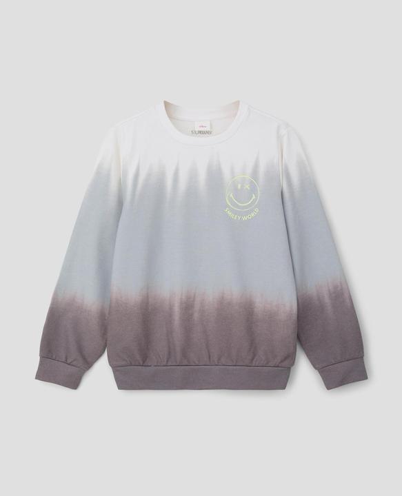 Image du produit s.Oliver Sweatshirt Sweatshirt mit Smiley®-Front- und Rückenprint (XL)