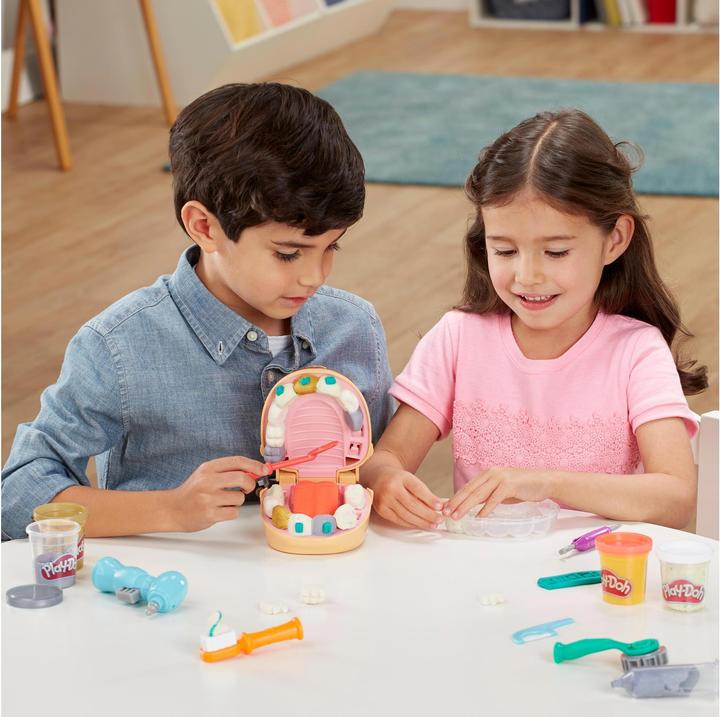Actual product image Play-Doh Dentist Dr. Wiggle Tooth