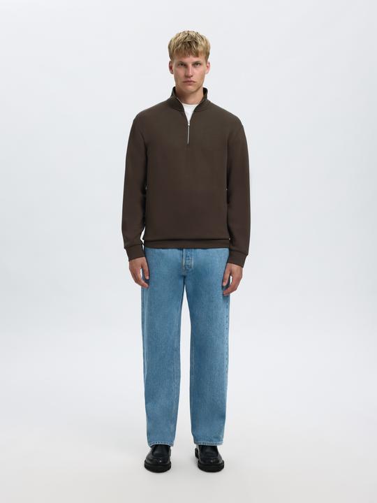 Produktbild Selected Homme Slhemanuel Soft Zip High Neck Sweat Noos (L)