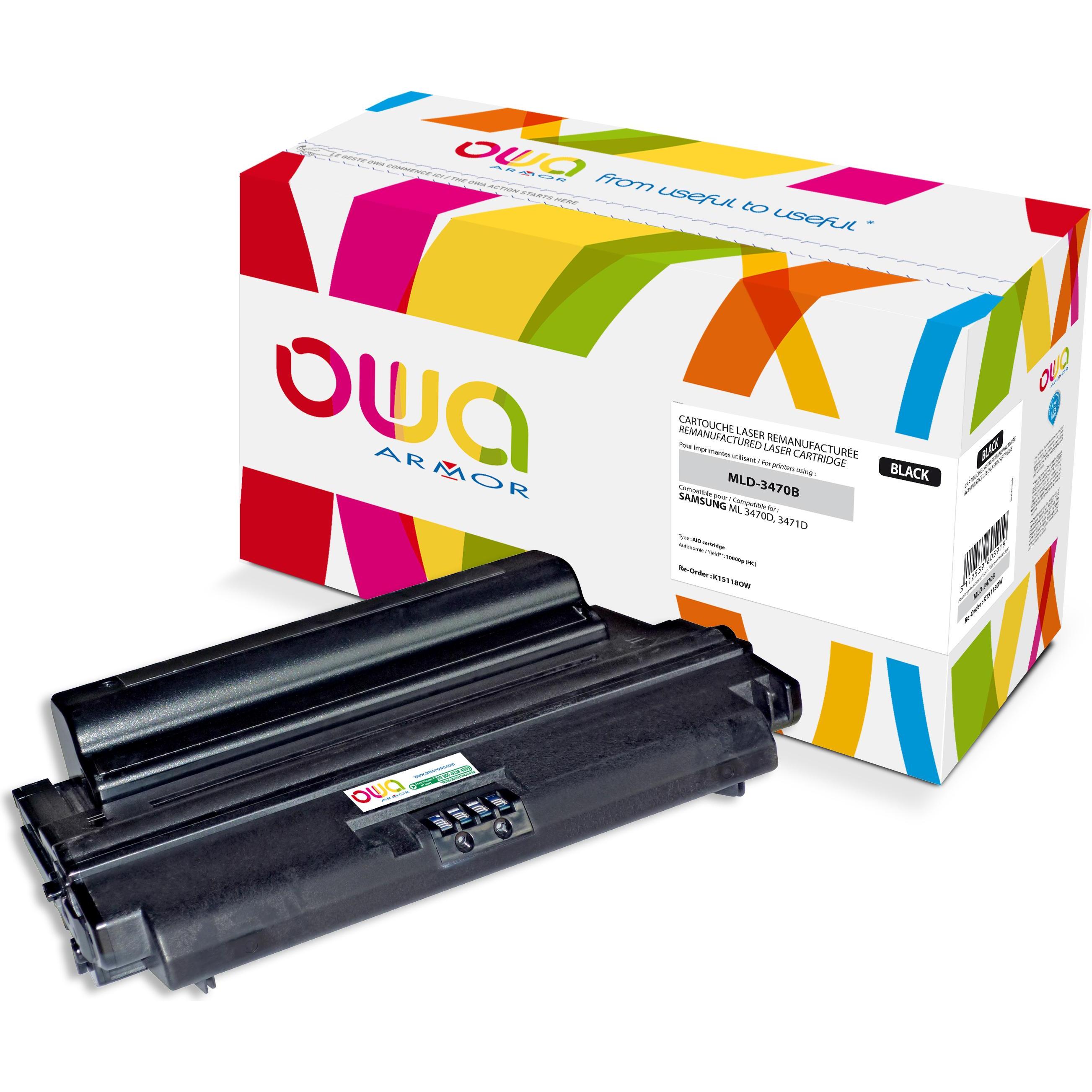 Armor OWA, Toner, OWA - Schwarz - kompatibel - wiederaufbereitet (BK)