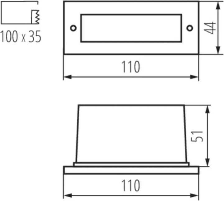 Produktbild Kanlux 26463 TAXI SMD P C/M-NW Einbauleuchte (10 lm)