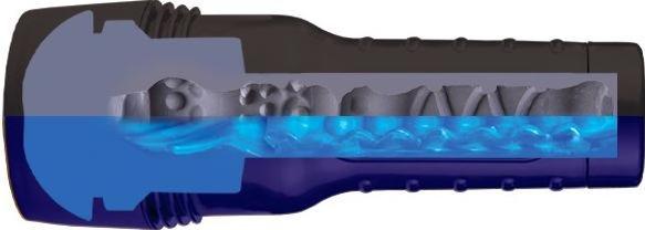 Actual product image Fleshlight Alien Blau