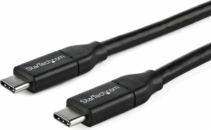 Image du produit StarTech Câble USB-C vers USB-C avec 5A Power Delivery - St/St - 1m - USB 2.0 - Certifié USB-IF - USB Ty... (1 m, USB 2.0, 5 W)
