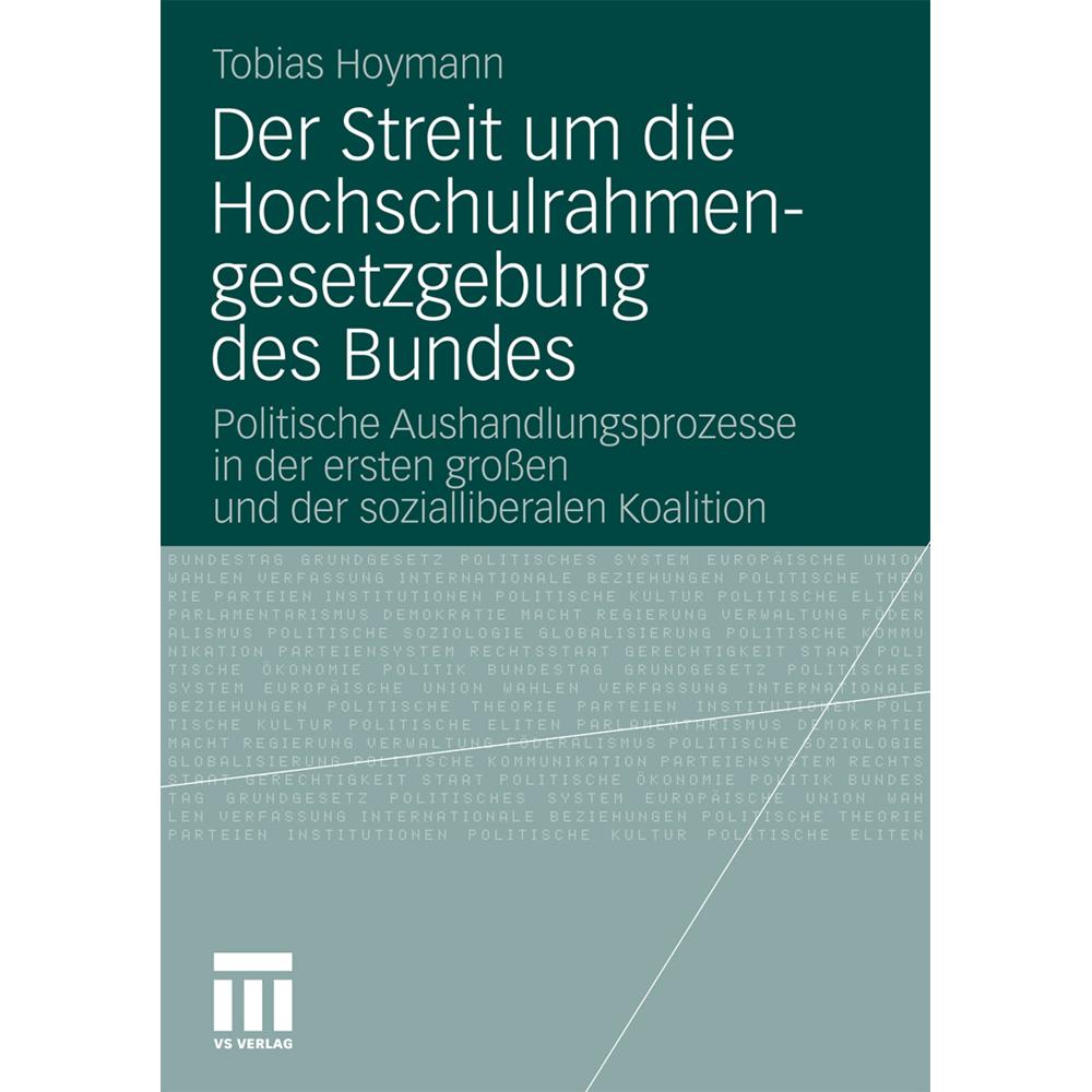 Der Streit um die Hochschulrahmengesetzgebung des Bundes, Fachbücher