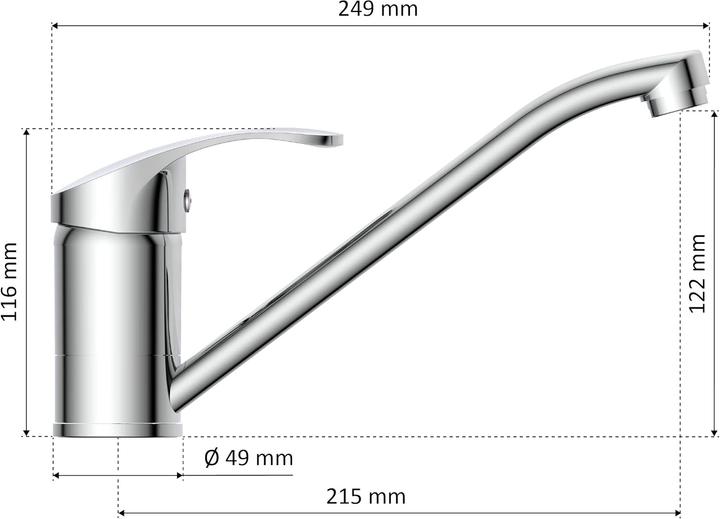 Actual product image Instmaier K1 - Sink mixer tap