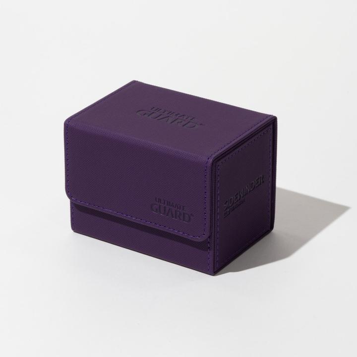 Actual product image Ultimate Guard Card Box XenoSkin Sidewinder Monocolor 80+ Purple