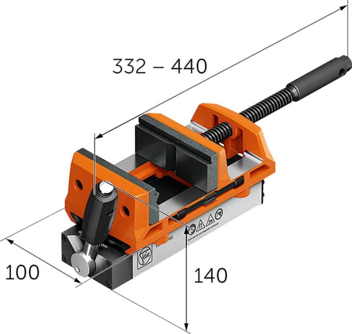 Produktbild Fein Schraubstock Set (108 mm)