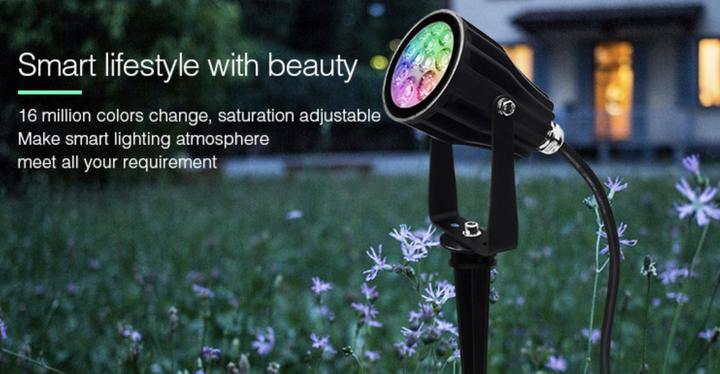 Actual product image Milight Zigbee 3.0 Wireless Smart LED Garden Spot 6W (550 lm, IP66)