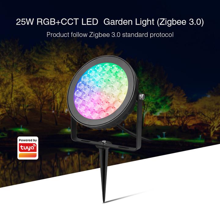 Actual product image Milight Zigbee 3.0 Wireless Smart LED Garden Spot 25W (2200 lm, IP66)