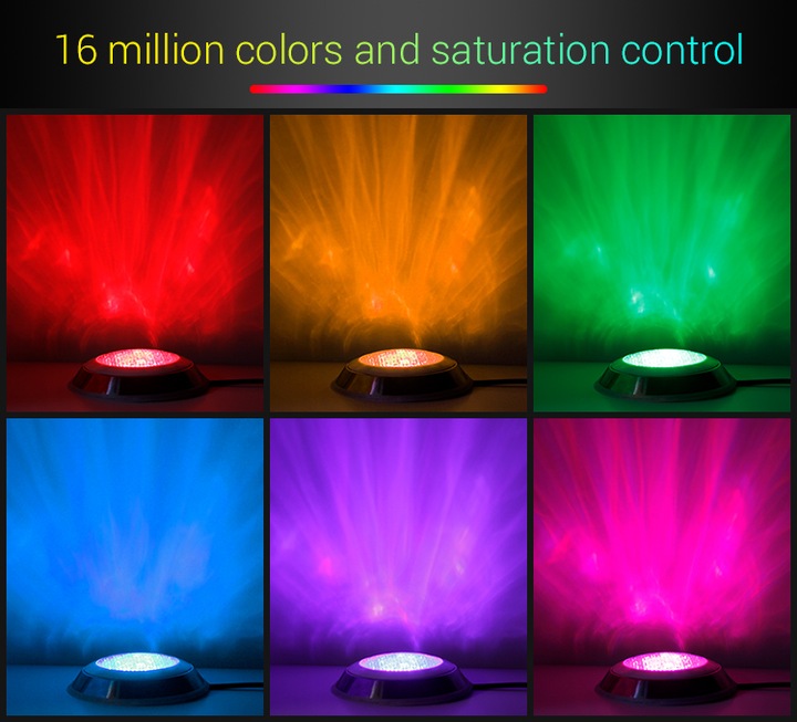 Image du produit Milight Encastré de sol à LED 9W sans fil RGB+KW/WW 24V (600 lm, IP68)