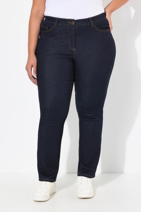 Image du produit Ulla Popken Jean Sammy, taille confort et coupe slim 5 poches (44)