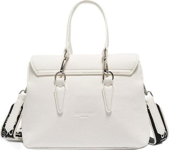 Actual product image Secret Pon Pon Damen Handtasche - Modell Seraphina Plus - 100% Polyurethan - 26.0 X 19.5 X 11.0 Cm