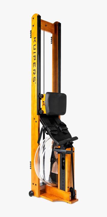Actual product image Kuipers Fitness Rudergerät Aqua Rower Helle Esche, Bremssystem
