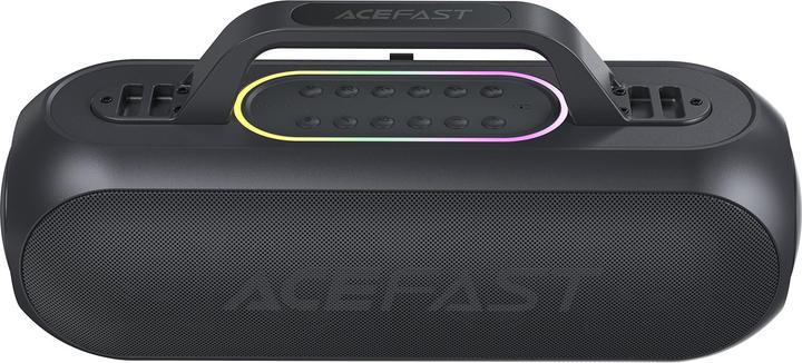 Actual product image Acefast K1 wireless karaoke speaker with 2 microphones - black