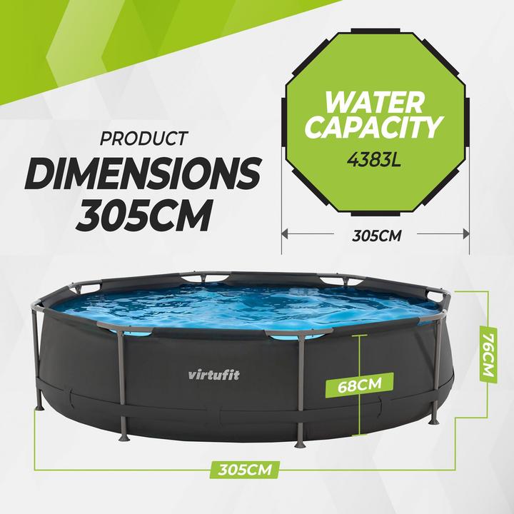 Produktbild Virtufit Rundrohr-Pool