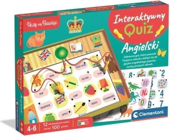 Actual product image Clementoni Interactive English quiz game (English, 4 - 6 years)