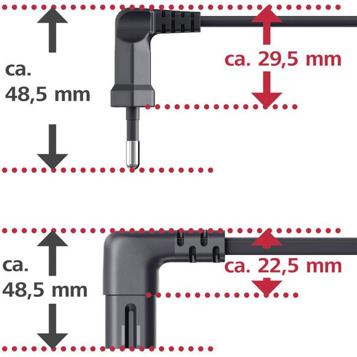 Image du produit Hama Euro- Câble d'alimentation (1.50 m)