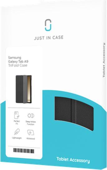 Produktbild Just in Case Smart Tri-Fold HÃ¼lle Schwarz Samsung Galaxy Tab A9 (Galaxy Tab A9)
