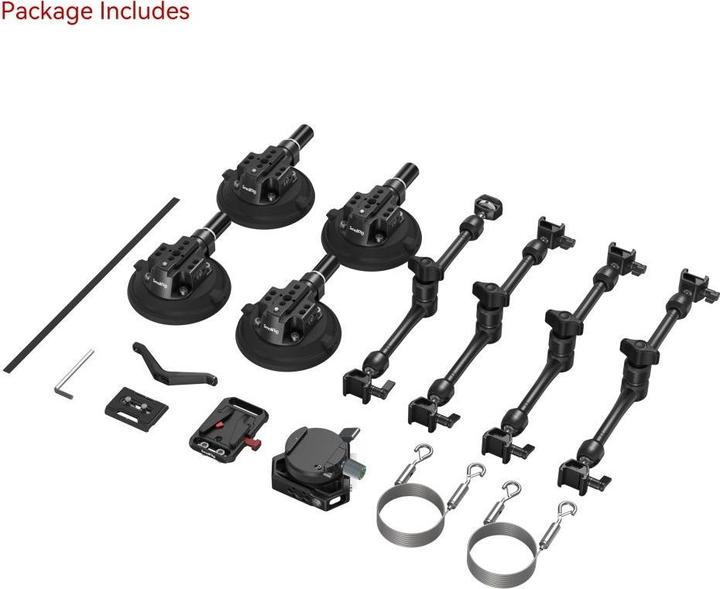 Actual product image SmallRig Multi-function Double BallHead (Suspended tripod)