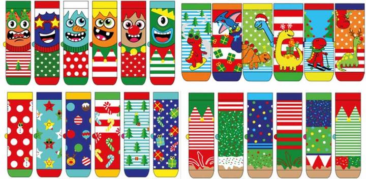 Actual product image United Oddsocks Advent Calendar Socks (30 - 38)
