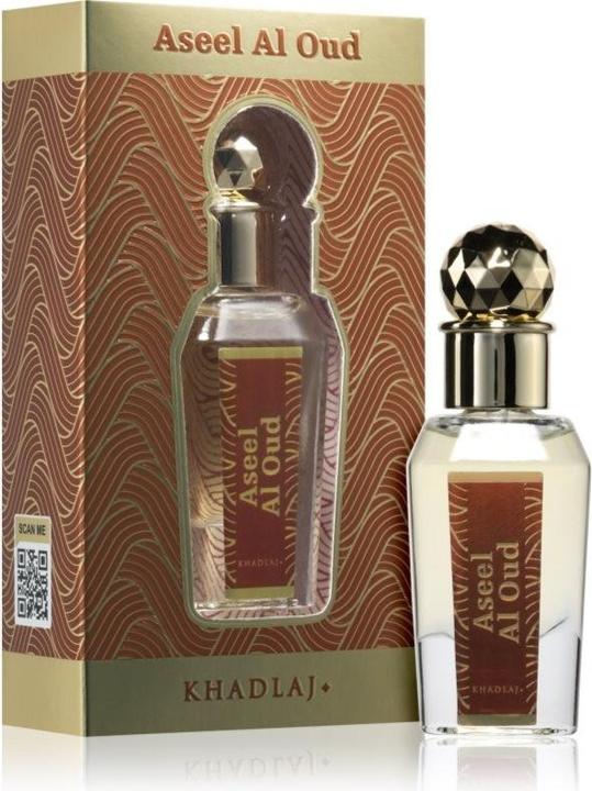 Actual product image Khadlaj - Aseel Al Oud - concentrated perfumed oil - Volume: 15 ml (Extrait De Parfum, 15 ml)