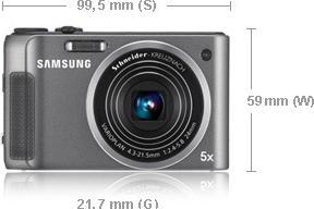 Actual product image Samsung WB2000, 10MPixel, 5x zoom, FullHD movies, black (1/2,3'')