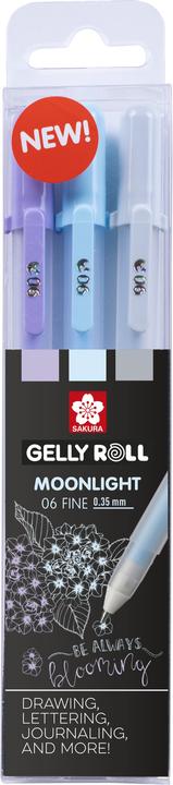 Actual product image Sakura Gel-Tintenroller Gelly Roll Moonlight 06 "Calm" (3x)