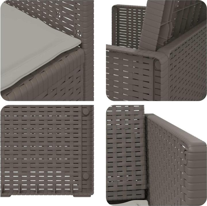 Produktbild vidaXL Moderne Outdoor-Stühle