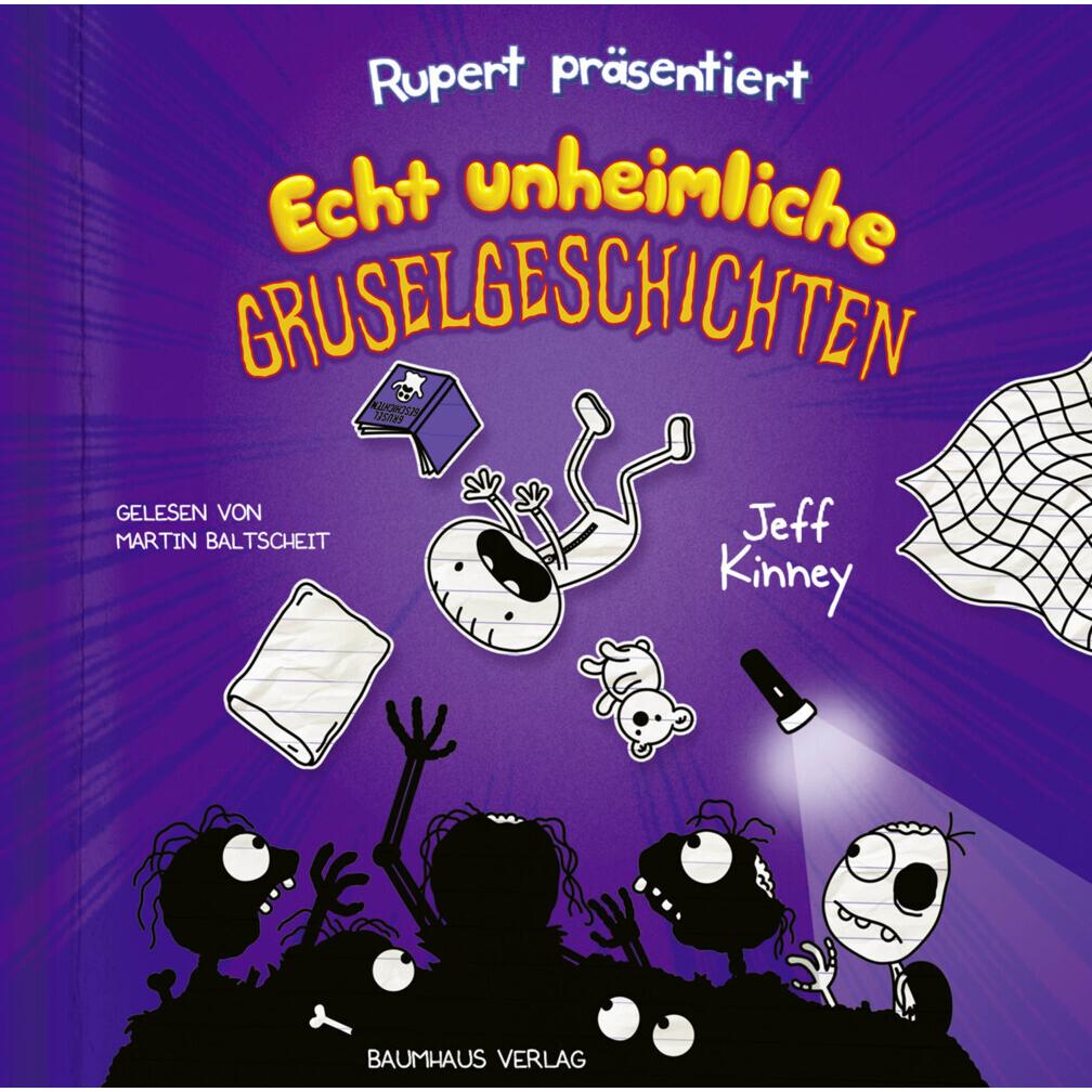 Rupert präsentiert: Echt unheimliche Gruselgeschichten, Hörbücher von Jeff Kinney