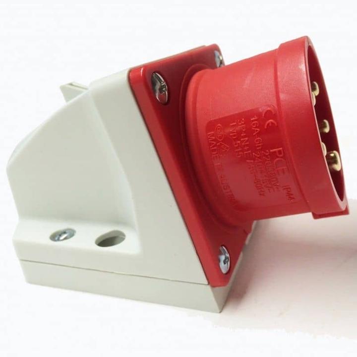 Image du produit PCE Fiche murale CEE 400V 32A IP44 525-6