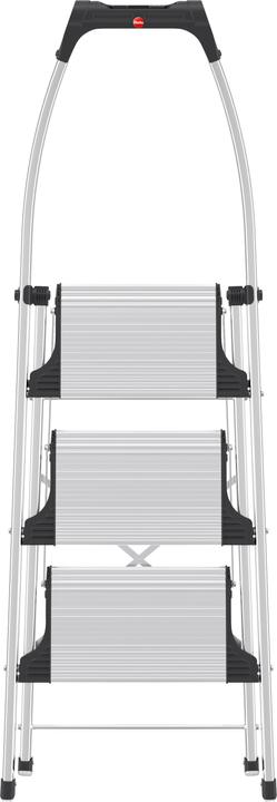 Produktbild Hailo K100 TopLine, Komfort-Trittleiter, 3 Stufen (Stehleiter, 150 cm)