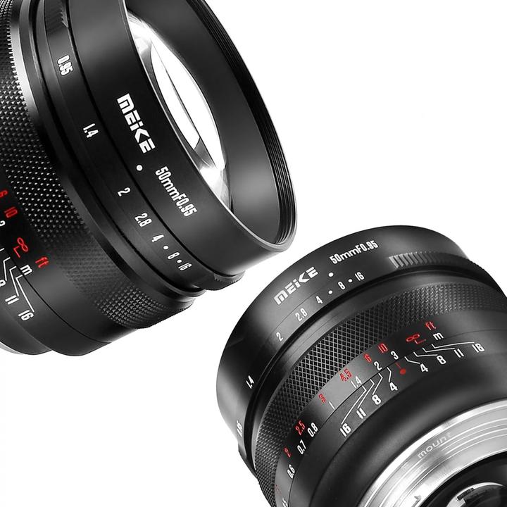 Actual product image Meike MK 50mm F0.95 Canon EF M mount (Canon EF-M, APS-C / DX)