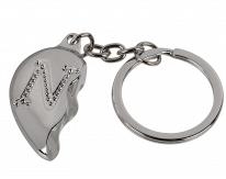 Actual product image Ootb Metal keychain, Broken Heart
