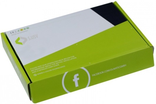 Actual product image Olmatic S.UPS tinker mobile - power module - Asus - Green - 65 mm - 56.5 mm