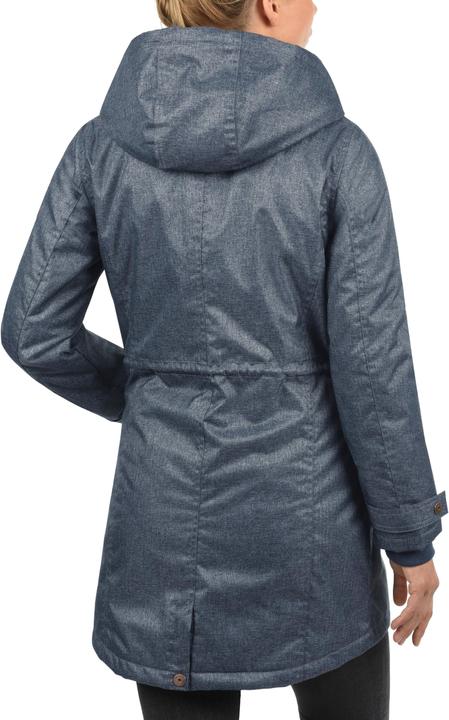Actual product image BlendShe Dale Women's Parka Outdoor Jacket Winter Coat With Teddy Fleece With Hood With Teddy Fur Li