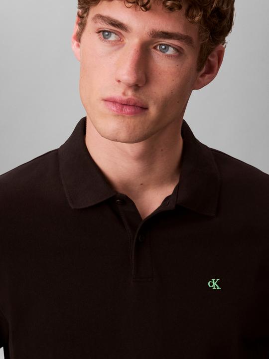 Image du produit Calvin Klein Jeans Ss Monogram Pique Polo (M)