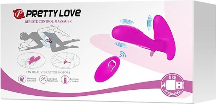 Produktbild Lovetoy PRETTY LOVE -REMOTE CONTROL MASSAGER, 12 vibration functions Wireless remote control