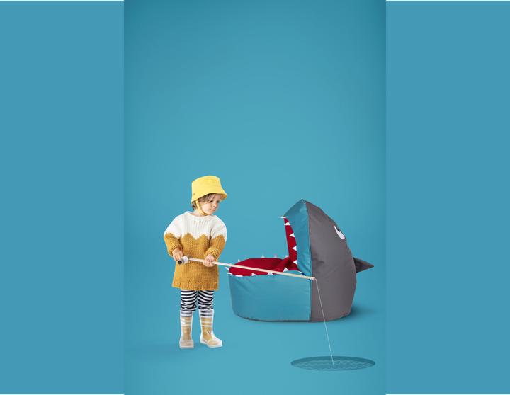 Image du produit Sitting Point Pouf Shark BRAVA