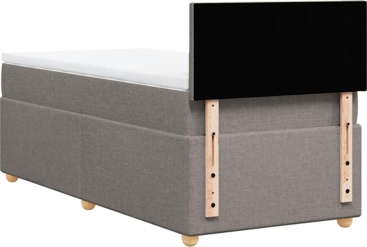 Produktbild VidaXL Bo x springbett mit Matratze 90 x 190 cm Stoff (90 x 190 cm)