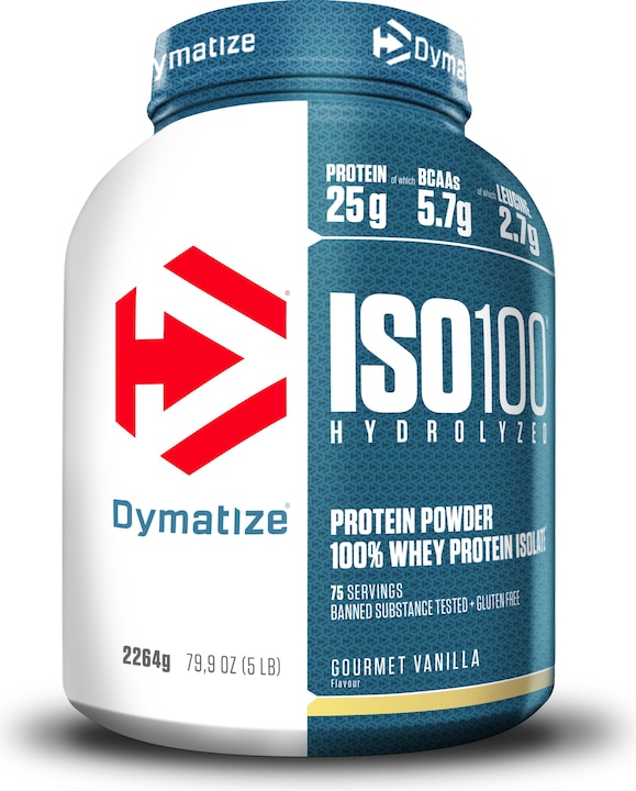 Dymatize Iso 100 (Vanille, 1 pcs, 2264 g)