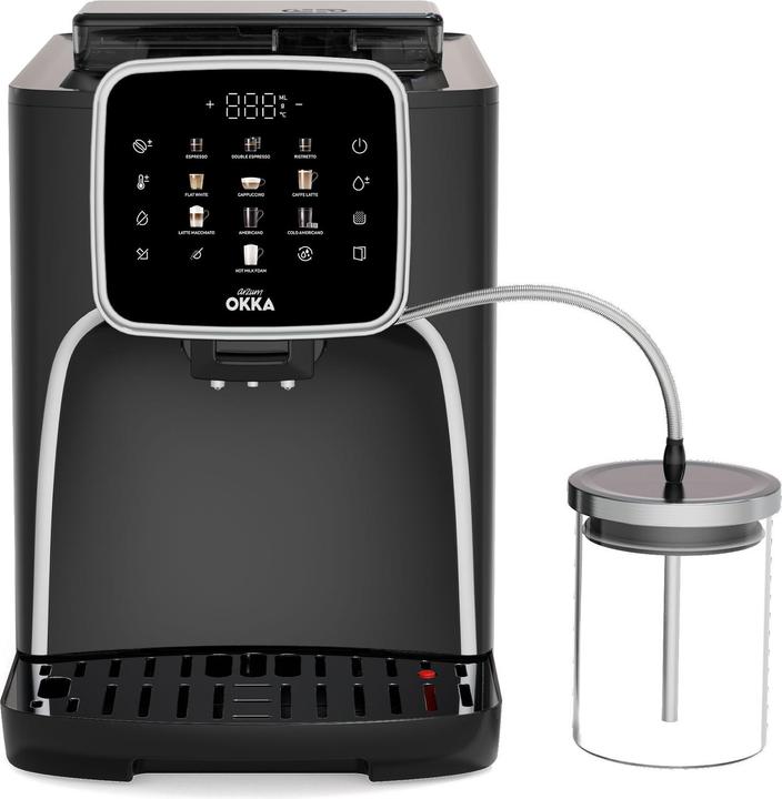 Produktbild Arzum OK0028-0500 Kaffeemaschine Chrom mit Milchbehälter