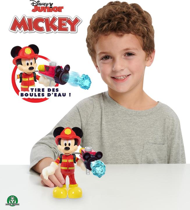 Produktbild Giochi Preziosi Fig Pompier Mickey 15cm + Acc