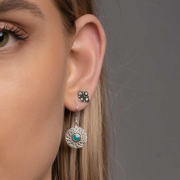 Image du produit Bijouteria Boucles d'oreille (Argent 925, Résine époxy)
